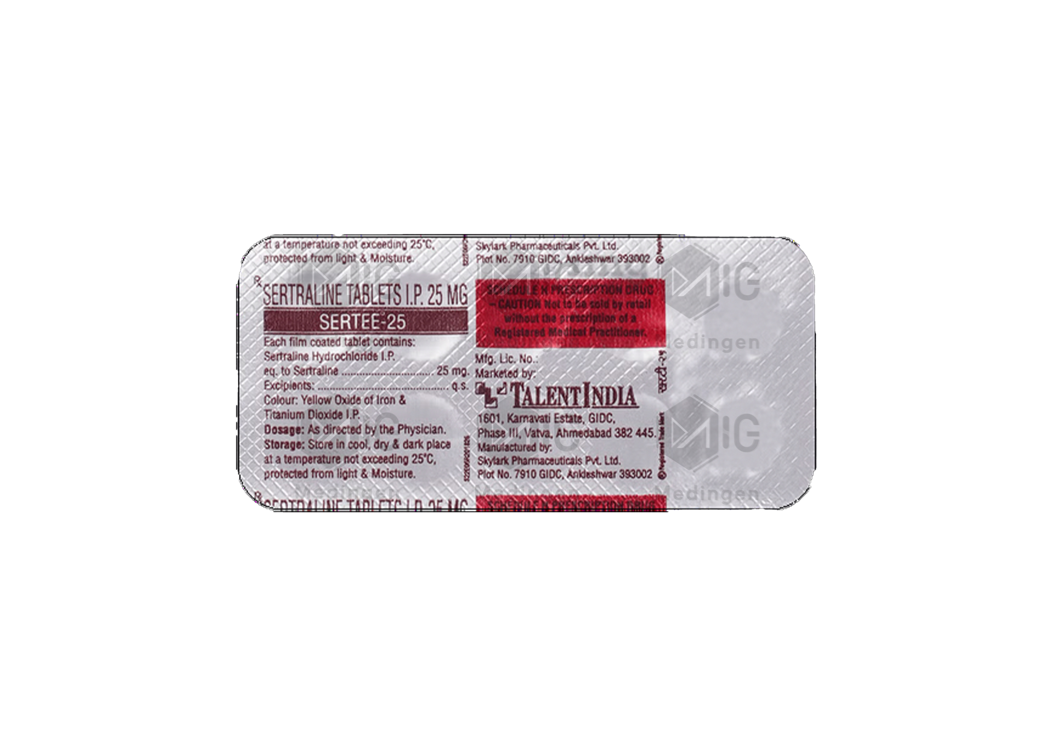 SERTEE 25MG
